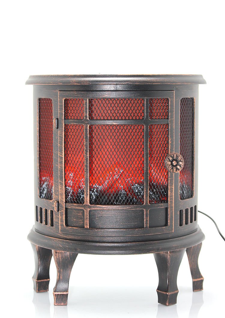 Dekoratif Ledli Şömine Lamba