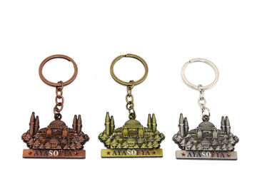 Metal Ayasofya Anahtarlık