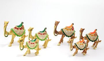 Taşlı 3'Lü Deve Figürü