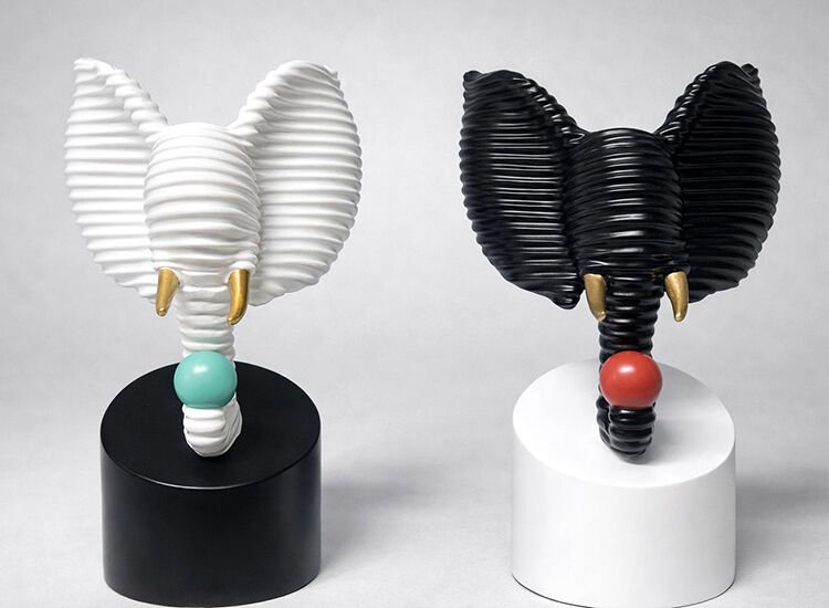 Özel Tasarım Polyester Fil Büstü