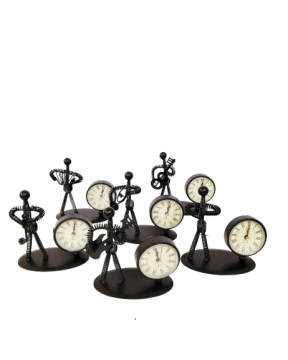 Metal Adam Masaüstü Saat