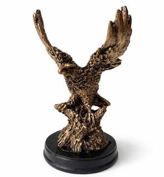 Polyester Kartal Figürü