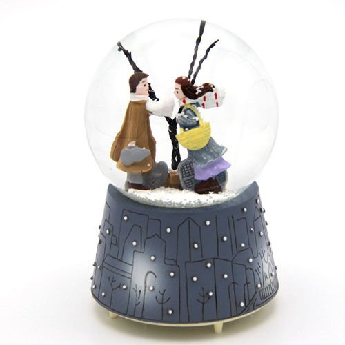 Orta Boy Kiş Masali Temali Pilli Kar Küresi