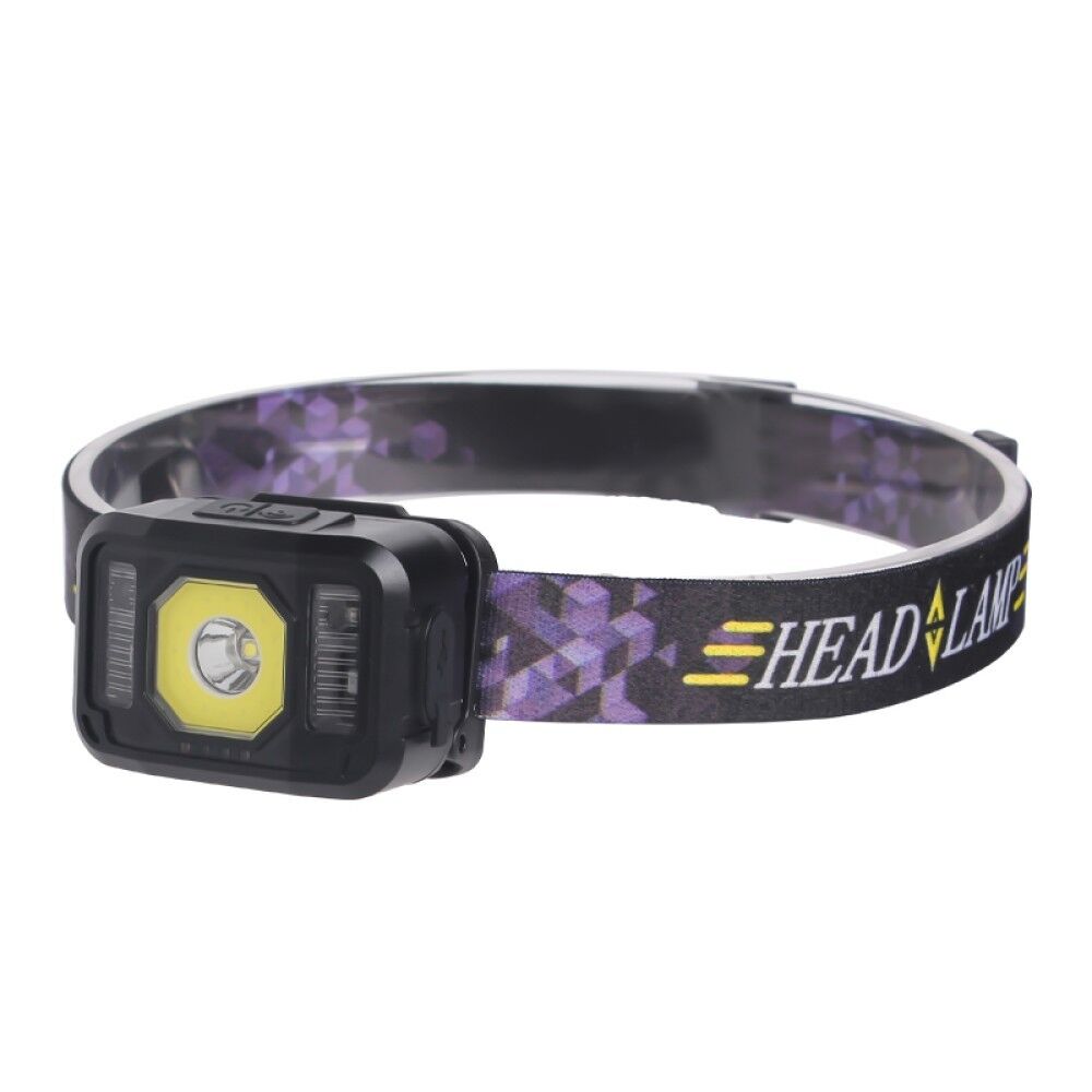 Pratik Sensörlü Sinyalli Şarjlı Kafa Lambası