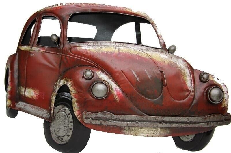 Wosvos Pano Kırmızı Vintage Dekoratif Ev Ofis Hediyelik