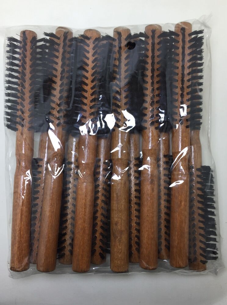RD-557A Tel Koyu Ahşap Renk Saç Fırçası Tarak