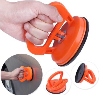 Oto Büyük Boy Göçük Giderici Güçlü Vantuz Siyah