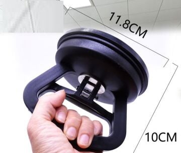 Oto Büyük Boy Göçük Giderici Güçlü Vantuz Siyah