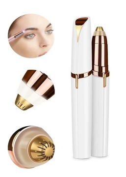 İnce Uçlu Yüz İçin Tüy Kıl Alıcı Kaş Bıyık Epilasyon Aleti Pilli