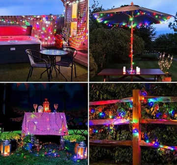 Güneş Enerjili Dış Mekan 12 Metre Solar 100 Led S-48