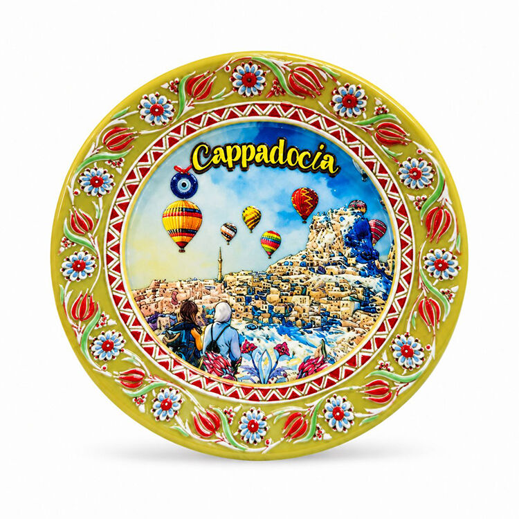 Kapadokya Temalı Seramik Magnet