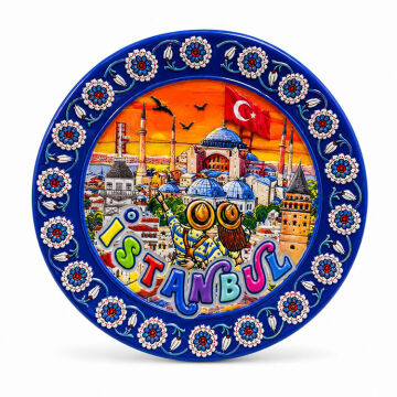 İstanbul Temalı Seramik Magnet