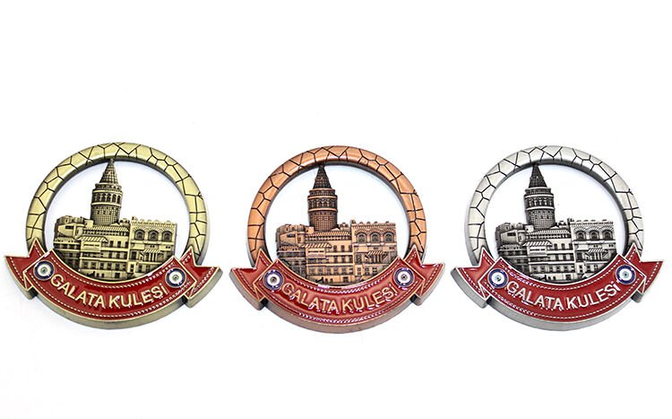 İstanbul Temalı Metal Magnet
