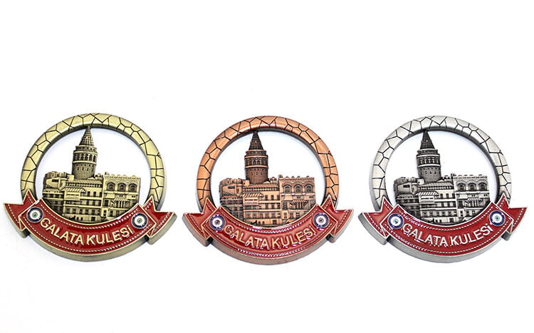 İstanbul Temalı Metal Magnet