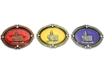 İstanbul Temalı Metal Magnet
