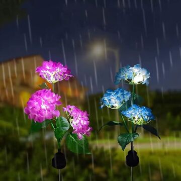 Solar Güneş Enerjili Kazıklı Çiçek LED Lamba S-26