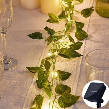 Güneş Enerjili Sarmaşık Led Dekor 5 Metre S-24