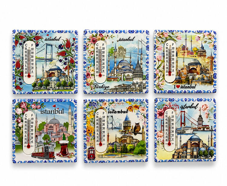 İstanbul Temalı Buzdolapı Süsü Magnet