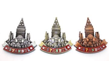 İstanbul Temalı Metal Magnet