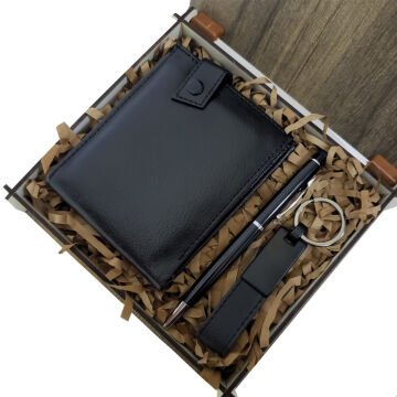 Kalem Cüzdan Anahtar Hediye Seti