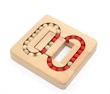 Ahşap Eğitici Rubik Küp Oyunu