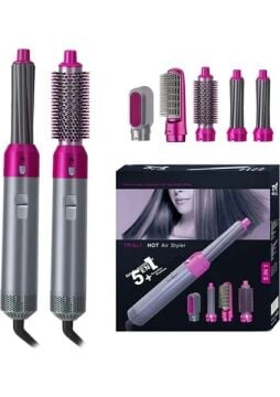5'i 1 Arada Saç Kurutma Makinesi, Düzleştirici, Bukle Maşası