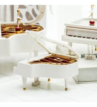 Balerinli Dans Eden Piyano Müzik Kutusu N-46