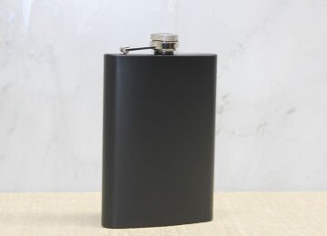 Tekli Siyah 9 Oz Matara