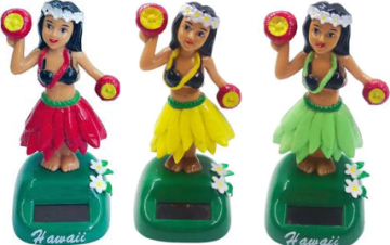 Solar Dans Eden Kız Dekoratif Hediyelik