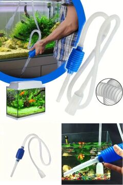 Manuel Akvaryum Pompası – Pratik Su Değişimi ve Temizlik İçin Ergonomik Tasarım