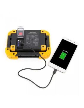 750 Lümen Powerbank Şarjlı Işıldak