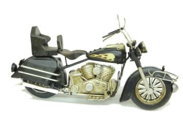 Dekoratif Metal Motosiklet Vintage Chopper Ev Ofis Hediyelik