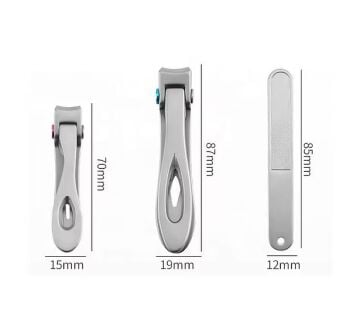 Ultra Geniş Ağızlı Paslanmaz 3 lü Tırnak Makas Seti