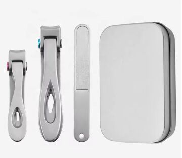 Ultra Geniş Ağızlı Paslanmaz 3 lü Tırnak Makas Seti