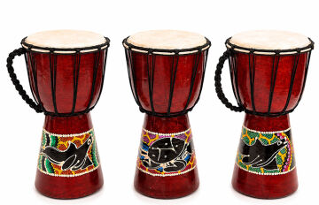 Ahşap Batikli Darbuka No:1024