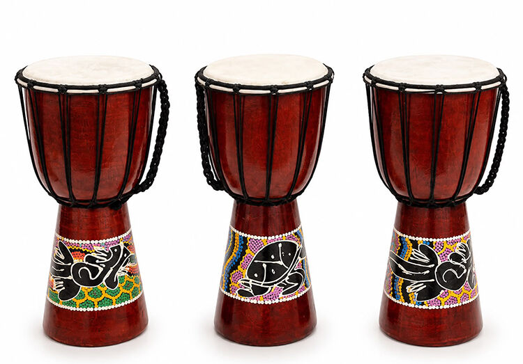 Ahşap Batikli Darbuka No:1023