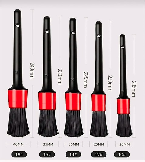 Oto Detay Fırçası 5 li