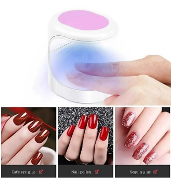 Protez Tırnak Kalıcı Oje Mini Uv-led 16watt/3led Kurutucu