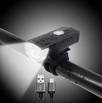 Usb Şarjlı Led Bisiklet Işığı