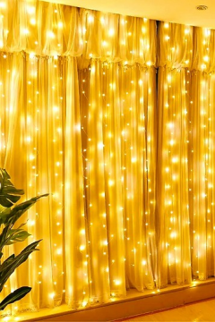 Peri Perde Led Uzaktan Kumandalı 3x3 Metre