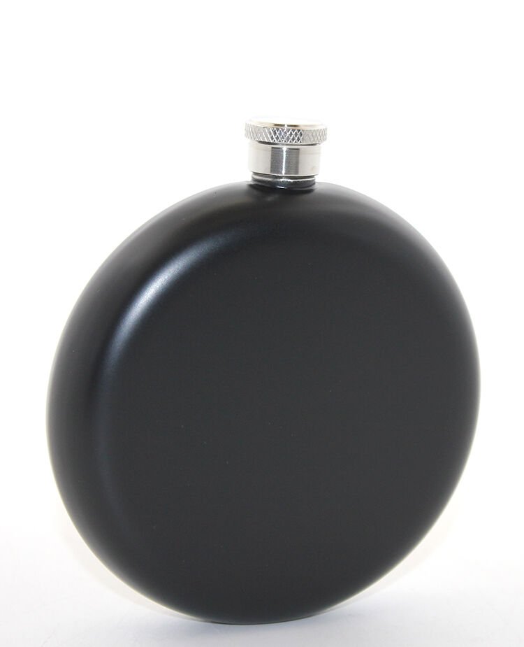 Paslanmaz Çelik Yuvarlak 8 Oz Tekli Matara