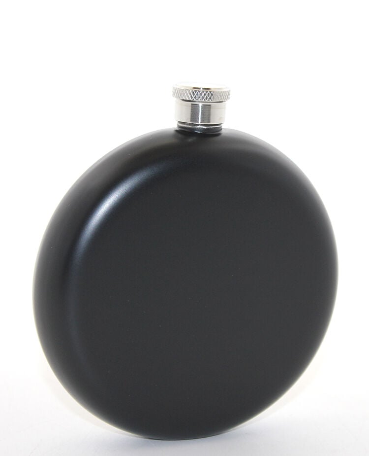 Paslanmaz Çelik Yuvarlak 8 Oz Tekli Matara