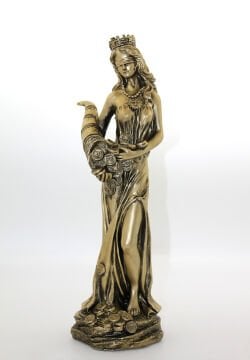 Polyester Bereket Tanrıcası Figürü