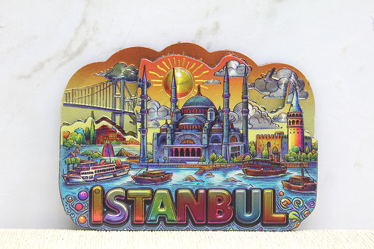 İstanbul Temalı Silikon Buzdolapı Süsü Magnet