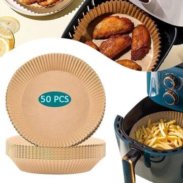 Yuvarlak Airfryer Pişirme Kağıdı