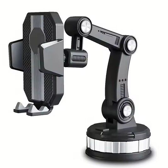 360° Döner Başlıklı Vakumlu Ayarlanabilir Araç İçi Telefon Tutucu