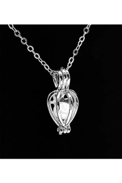 Gerçek İstiridye İçinde İnci kolye