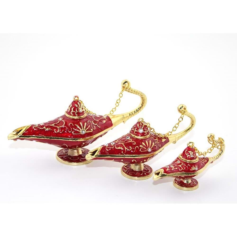 Taşlı 3'Lü Alaaddin Lambası Biblo