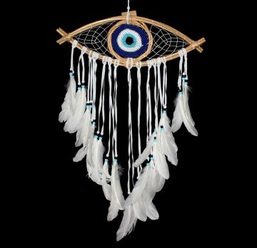 Göz Modelli Düş Kapanı Dreamcatcher Rüyakapanı Dekoratif Hediyelik