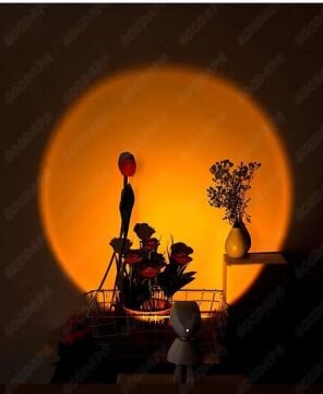 Astronot Gün Batımı Lamba